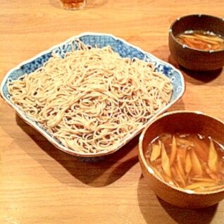 日本蕎麦　スタミナつけ麺的にしました